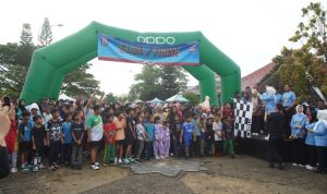 Pemkab Way Kanan Gelar Jalan Sehat dan Bazar UMKM