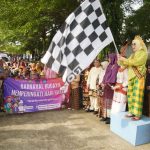 Karnaval Budaya PAUD Meriahkan HUT Way Kanan