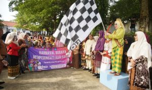 Karnaval Budaya PAUD Meriahkan HUT Way Kanan