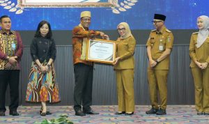 Bupati Way Kanan Hadiri Peresmian Posbakum Desa se-Lampung