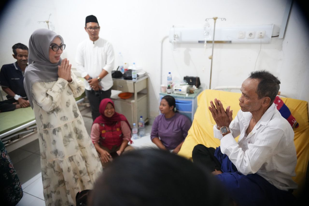 Bupati Way Kanan Tinjau Pelayanan RSUD ZAPA