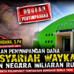 Dugaan Korupsi Bank Syariah Waykanan Rugikan Negara Miliaran, DPRD Lampung Minta Polda Bongkar Semua